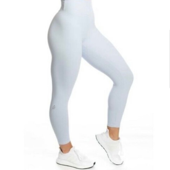 P'tula Pants - P’tula 23” Mayra Plush Cloud Blue Leggings